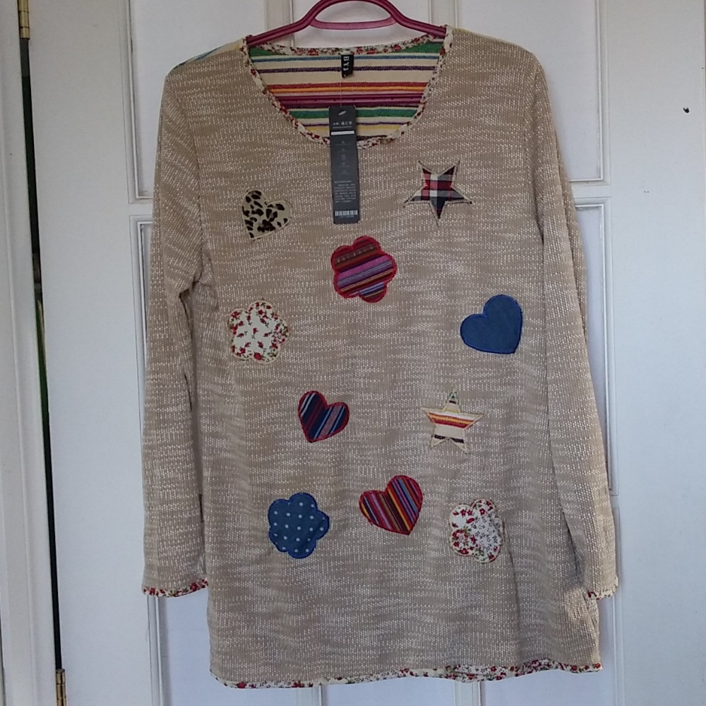 BJY long top NWT